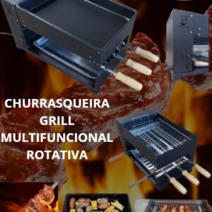CH 03 CHURRASQUEIRA ELETRICA GRILL MULTIFUNCIONAL